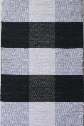 Detail. Rag Rug Chess Box. Handweaved in cotton. Design Elisabeth Johansson.